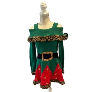 Holiday Time Christmas sweater dress! Worn once, just like new!